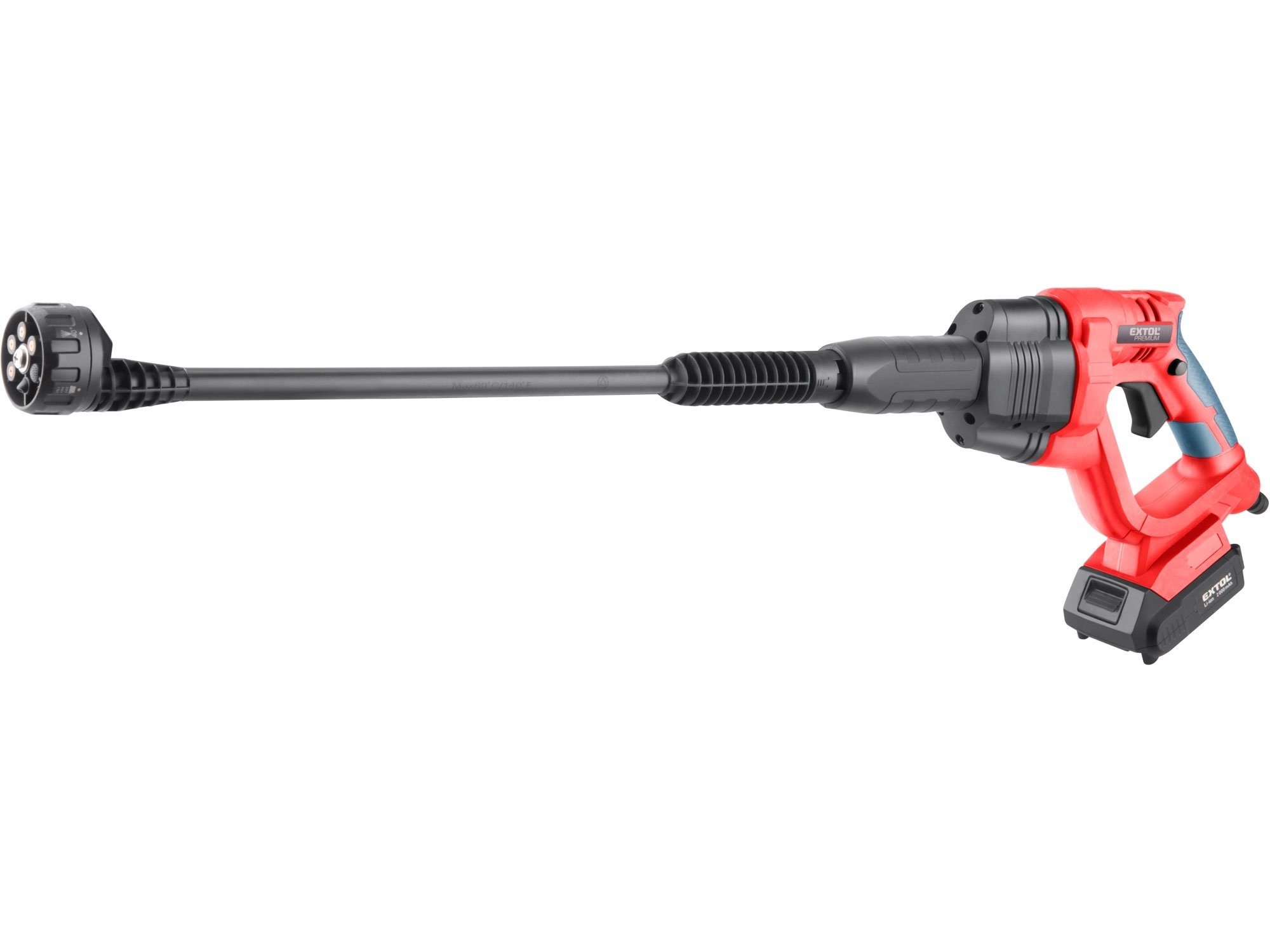 Extol Premium 8891858 SHARE20V aku tlakový čistič 1x2Ah