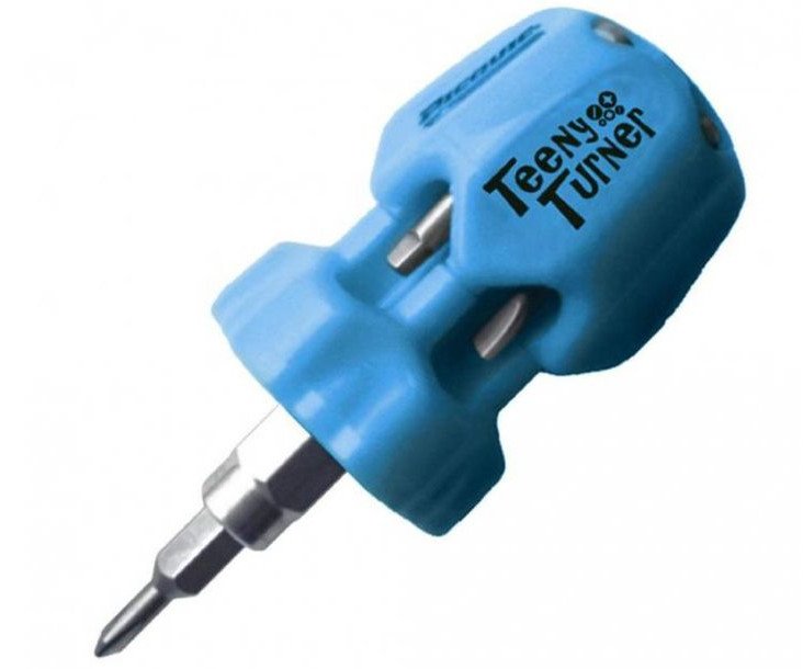 Šroubovák s bity 7ks Picquic Teeny Turner - modrý
