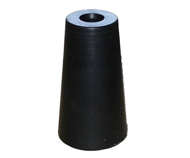 Zarážka dveří pryžová - 54/95mm černá