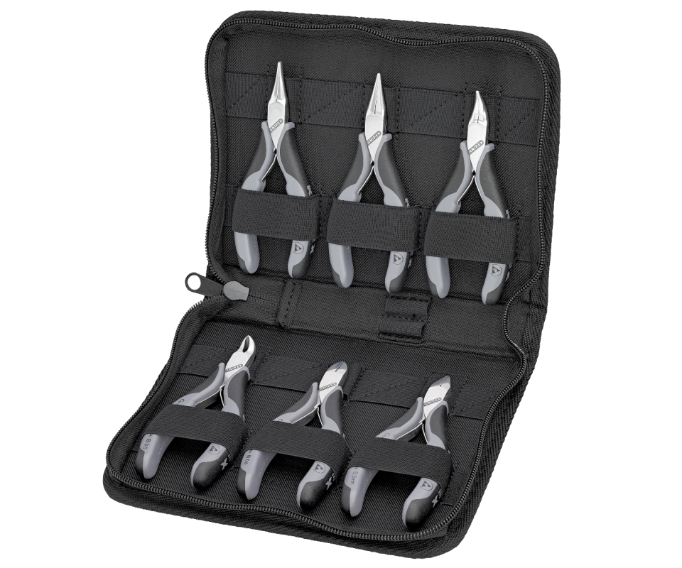 Sada kleští ESD 6ks pouzdro Knipex 00 20 17