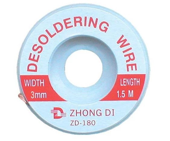 Knot odsávací na pájení 3mm/1