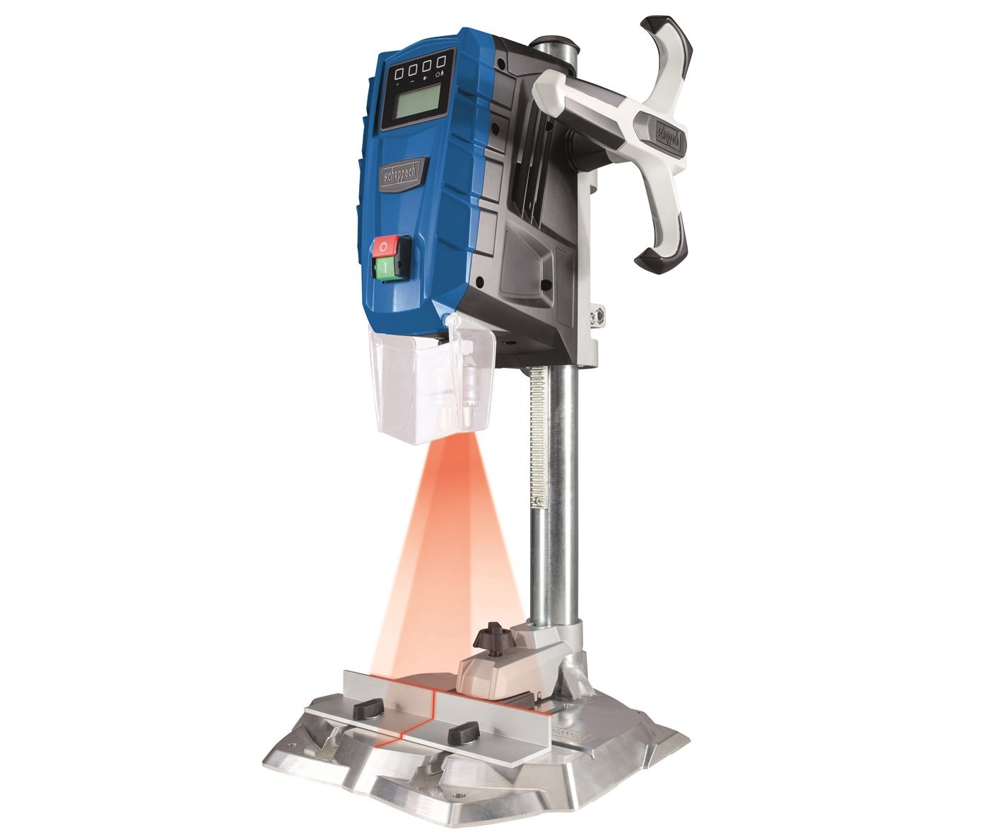Scheppach DP 55 stojanová vrtačka s laserem