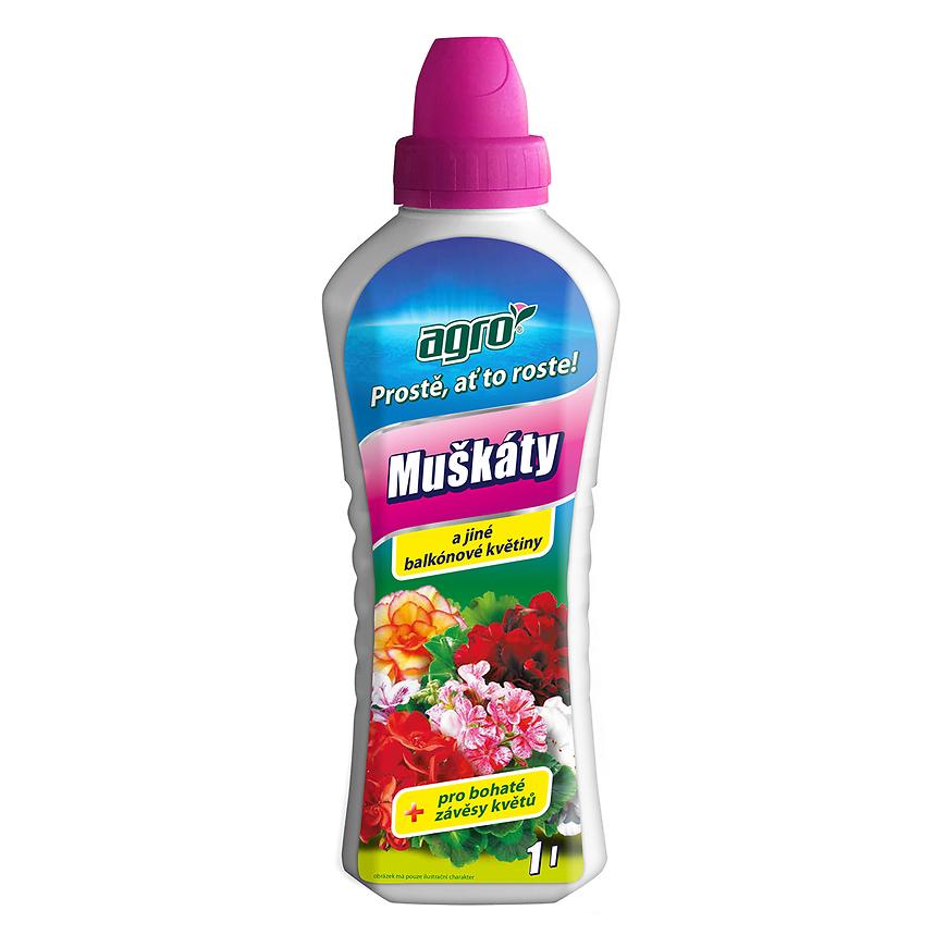 AGRO Kapalné hnojivo muškáty 1 l Baumax