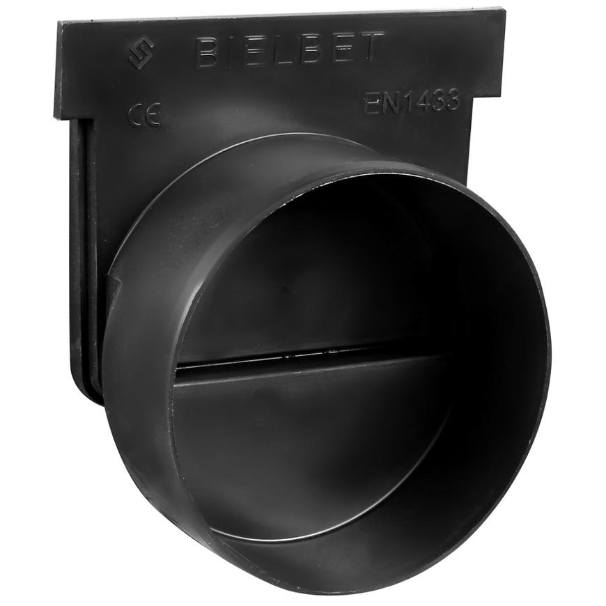 Čelní stěna H105 s límcem na trubku 110 Baumax