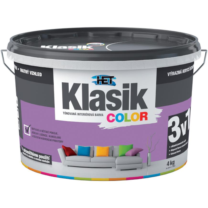 Het Klasik Color 0347 fialový šeříkový 4kg Het
