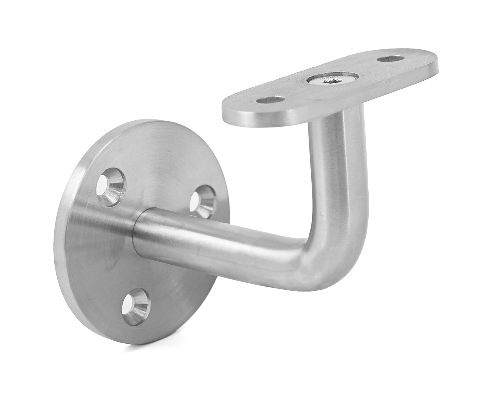 Držák zábradlí nerez matný