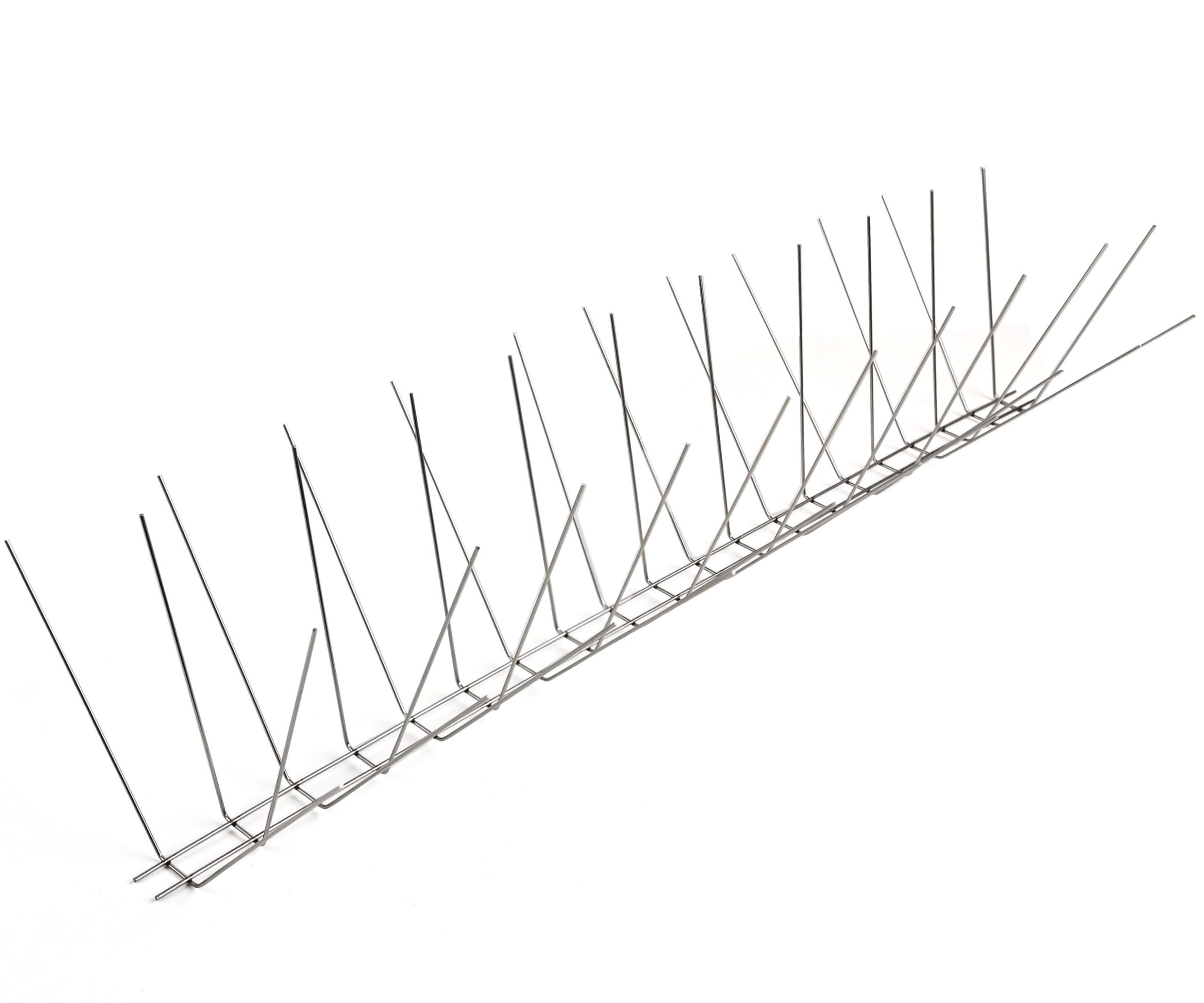 Lišta s hroty proti ptákům 4řadá bez pásku