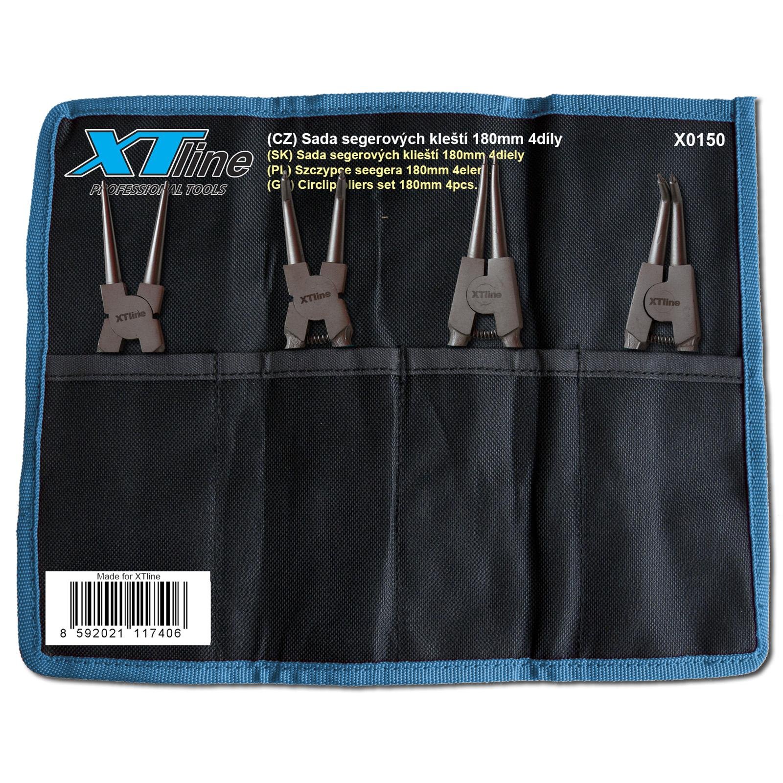 Sada seger kleští 4ks pouzdro