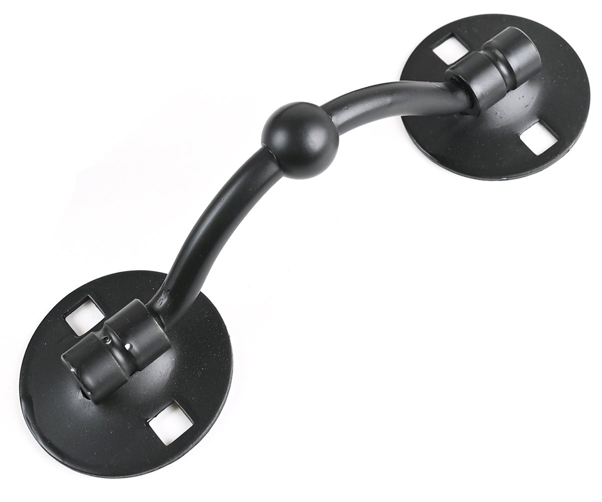 Madlo kované sklopné černé - 160mm