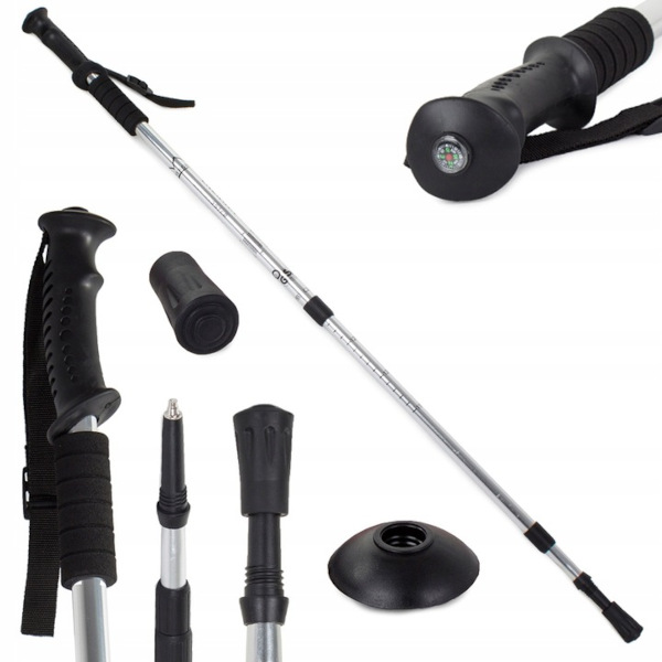 Trekingová hůl teleskopická 1ks 14005_S JIPOS