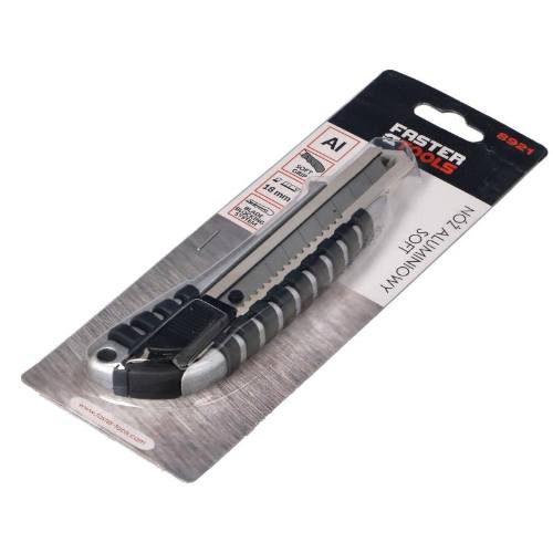 Nůž hliníkový SOFT 18 mm