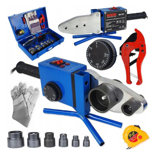 KRAFT&DELE Polyfúzní svářečka plastových trubek 2700W BX351 BOXER