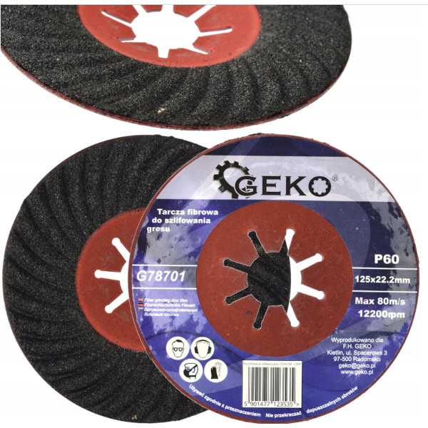 Brusný fíbrový kotouč 125mm