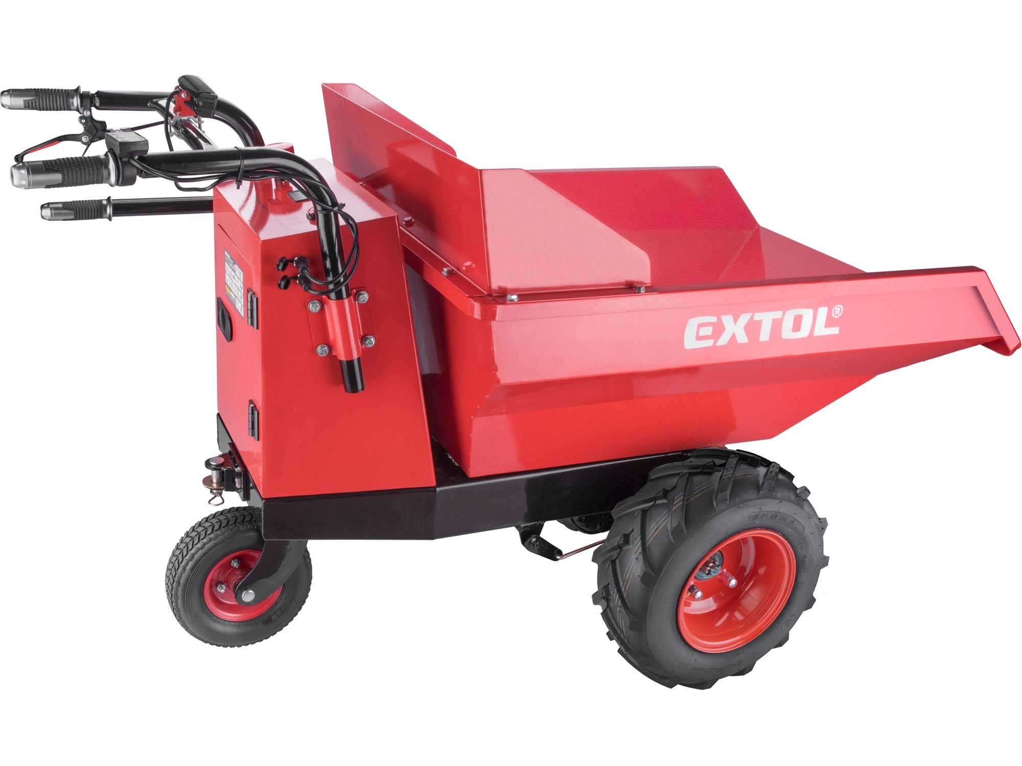 Extol Premium 8891591 aku zahradní kolečko 200l 54V
