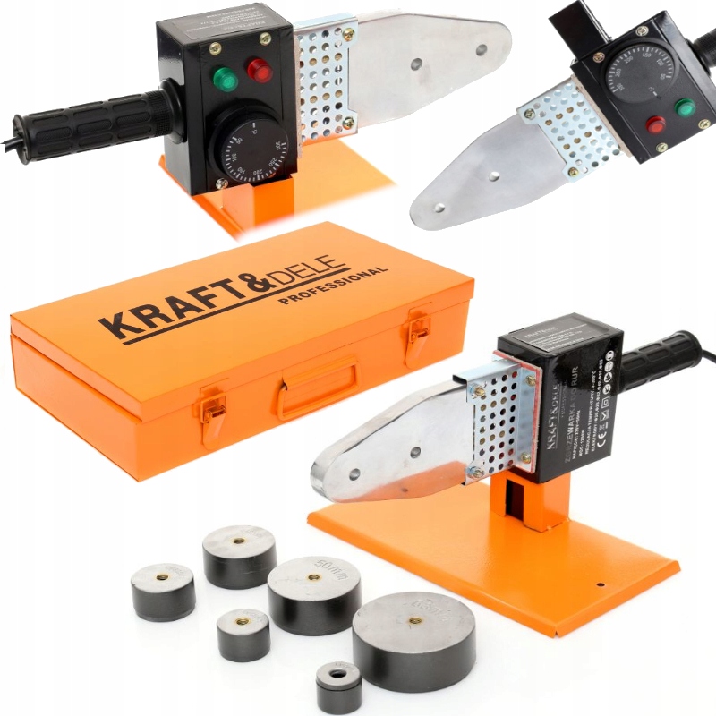 Svářečka na plastové trubky 1200W KD1591 KRAFT&DELE