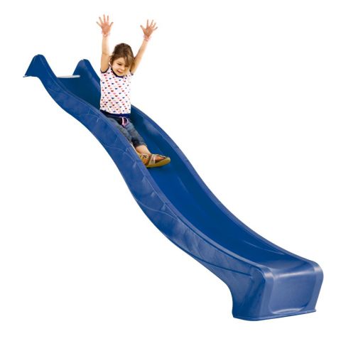 Skluzavka modrá HDPE typ'S-line' 3m vodní přípojka JIPOS