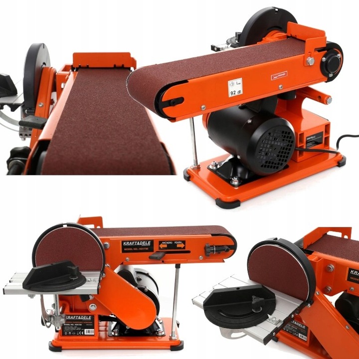 Stolní pásová kombinovaná bruska 600W KD1730 KRAFT&DELE