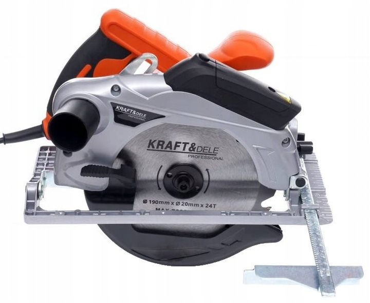 Ruční okružní pila maflík 2800 W laserová KD1713 KRAFT&DELE