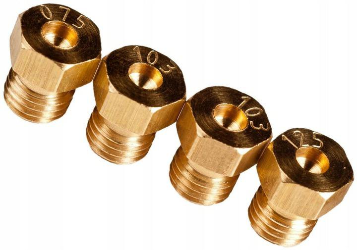 BRADAS Sada 4ks trysek na zemní plyn 50 AMICA