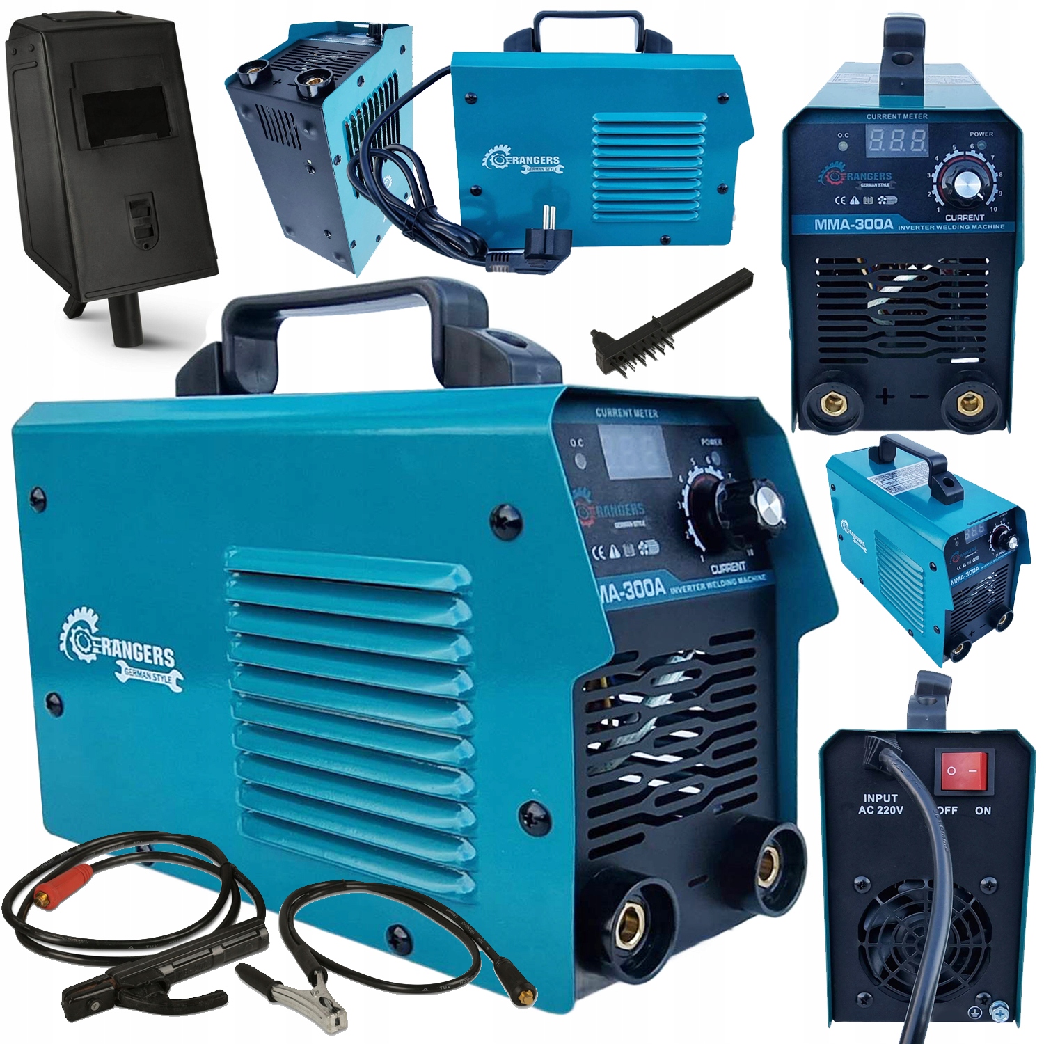 Invertorová svářečka 300A s příslušenstvím RS1457 ONDRAGON