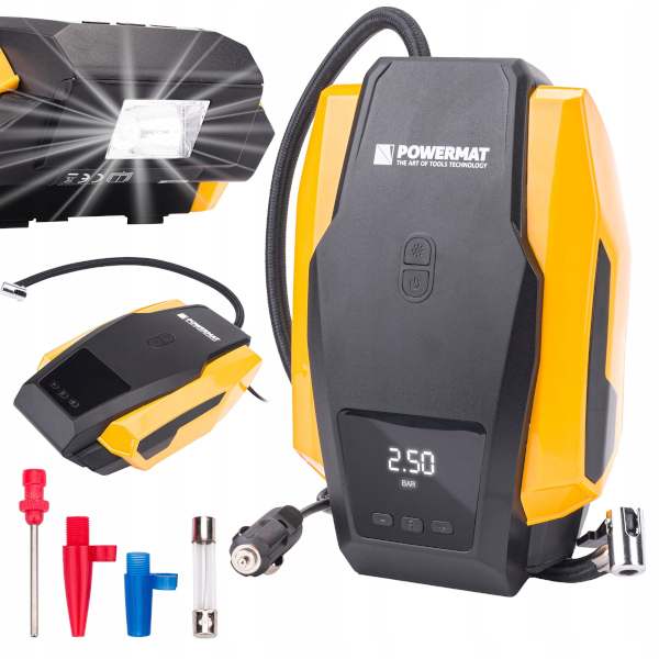 Přenosný kompresor do auta 12V