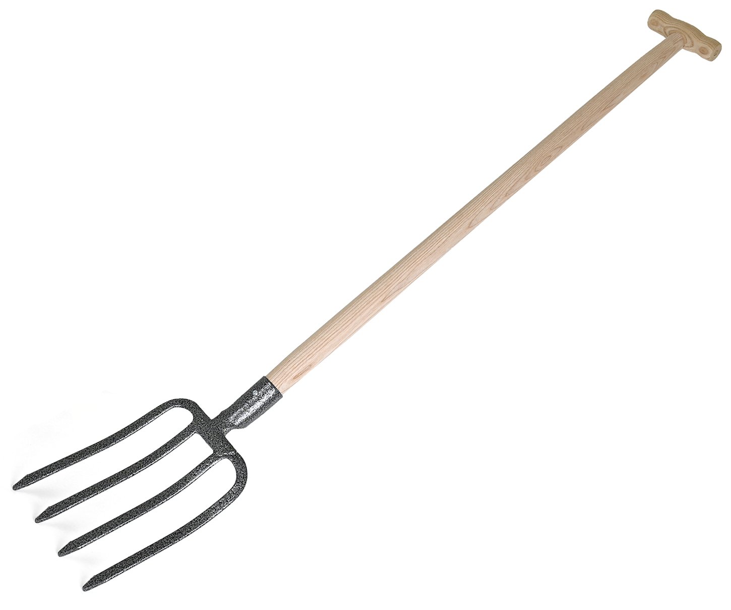 Vidle rycí kované 4-hroté s násadou T