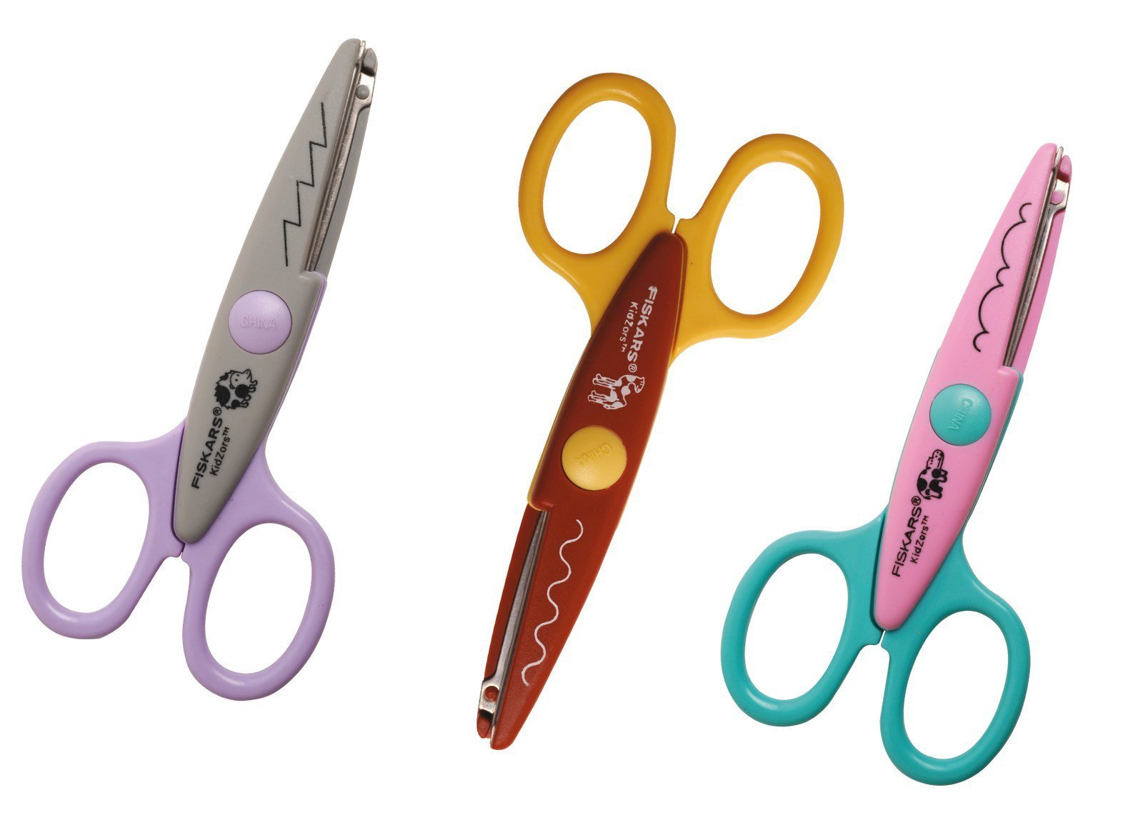 Sada dětských nůžek 3ks Kidzors Fiskars 1003846