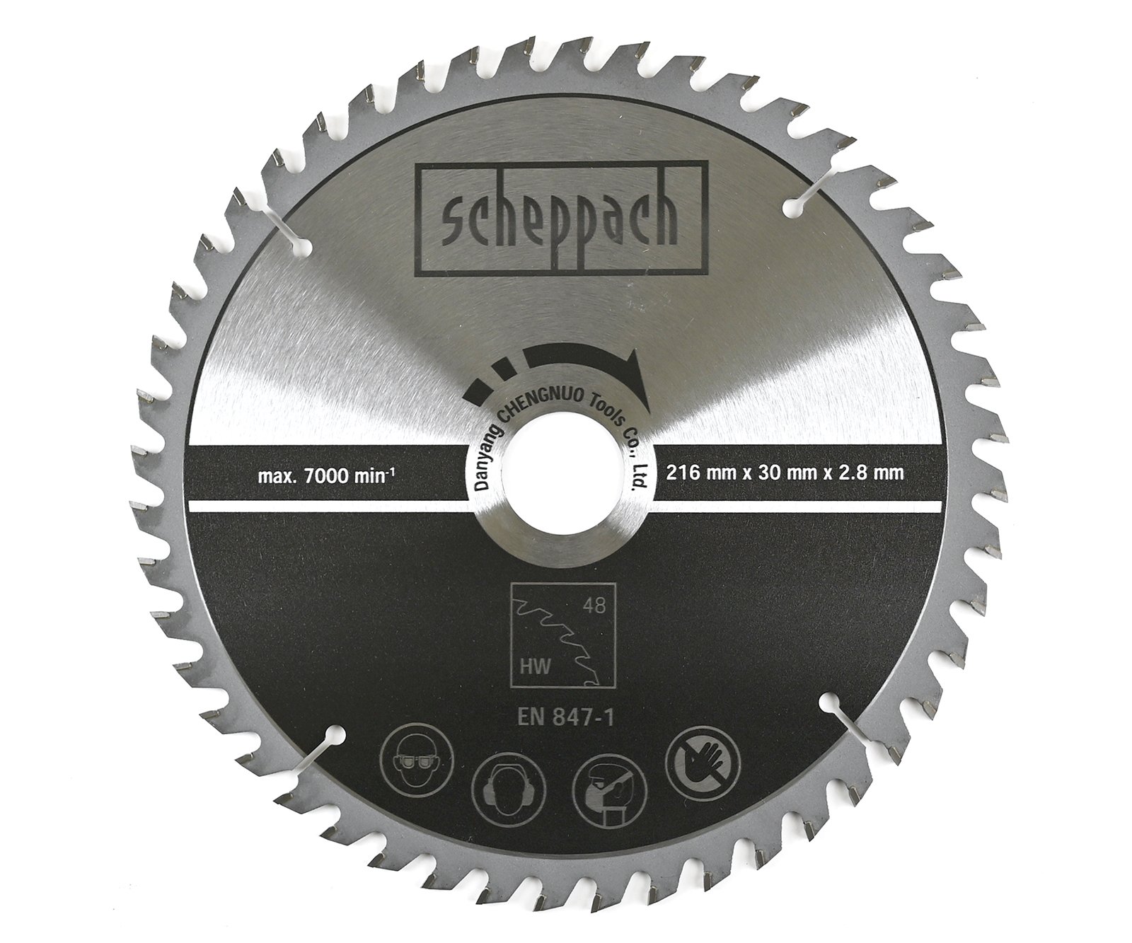 Kotouč pilový dřevo Scheppach - 216/30mm 48z 7901200705