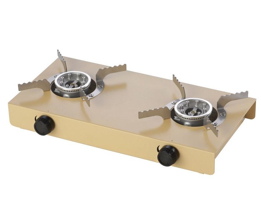 Vařič 2hořák Rivet Meva - písková U2305-4