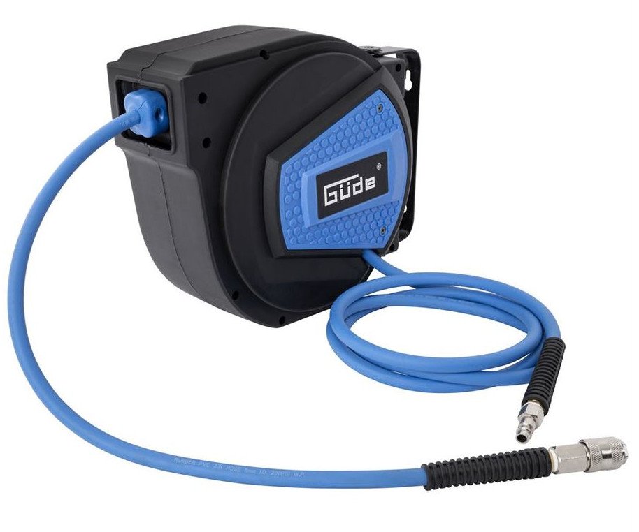 Buben samonavíjecí se vzduchovou hadicí 10m Güde 2883