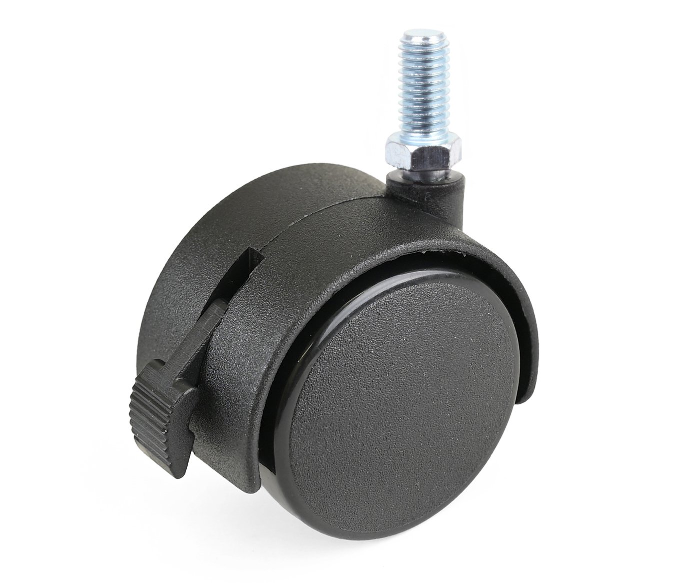 Kolečko nábytkové otočné 50mm šroub M10 Rol-N + brzda