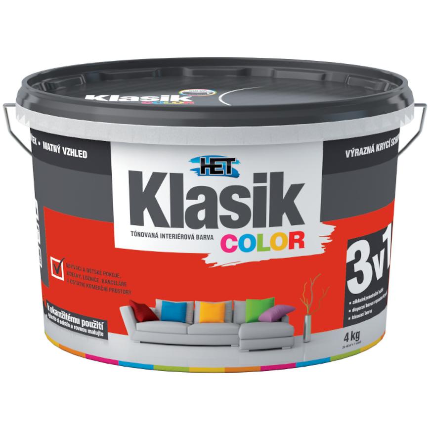 Het Klasik Color 0847 červený brusinkový 4kg Het