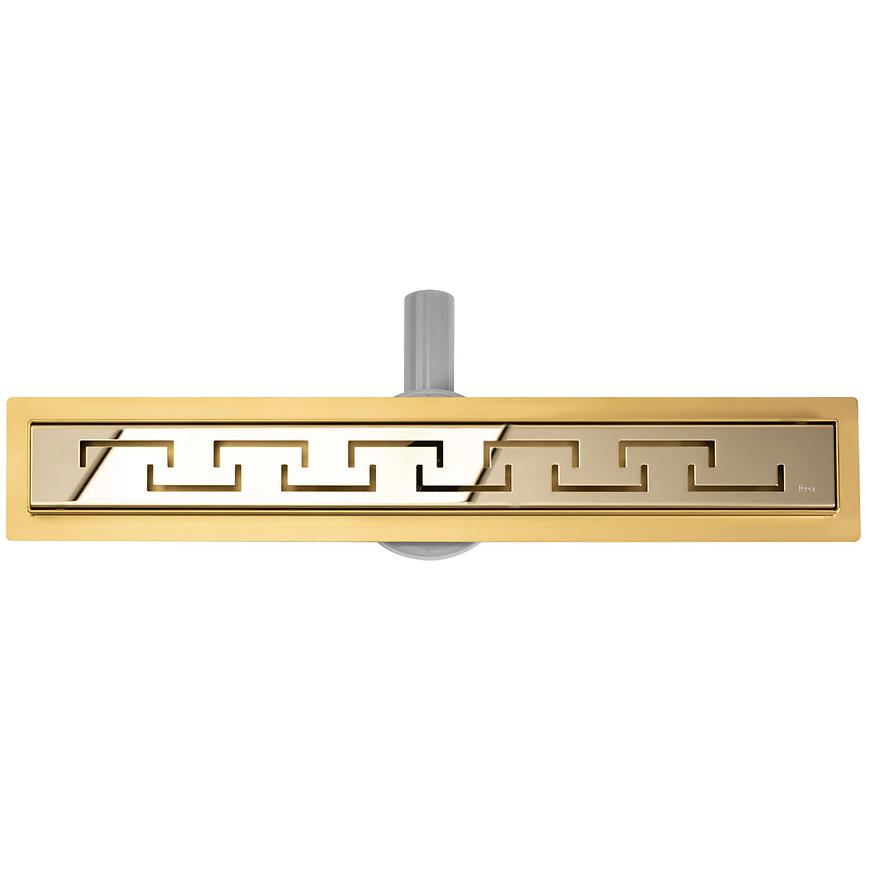 Odtokový žlab Rea Greek Pro zlatý 700 Aqua Mercado