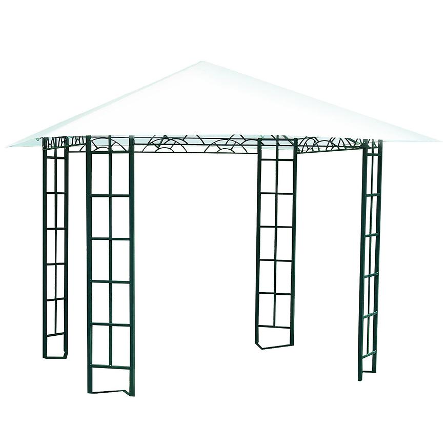 Zahradní pavilon 3x3 m bílý Baumax