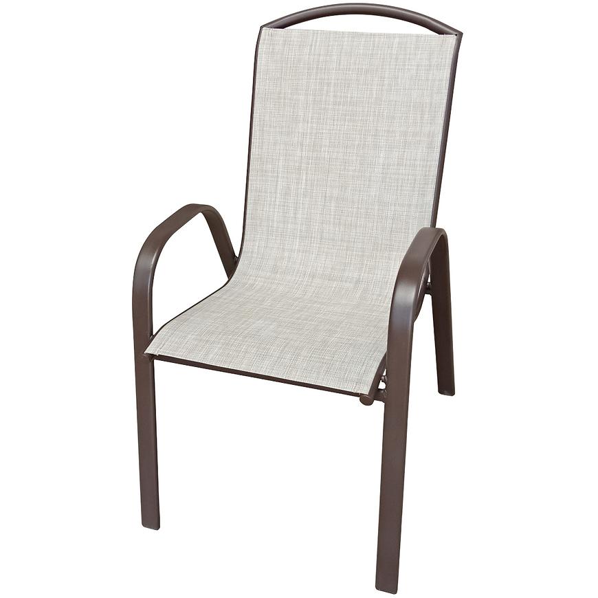 Zahradní židle Berg 4 béžová Baumax