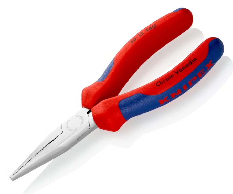Kleště ploché s prodlouženými čelistmi Knipex 30 15 - 140mm 30 15 140