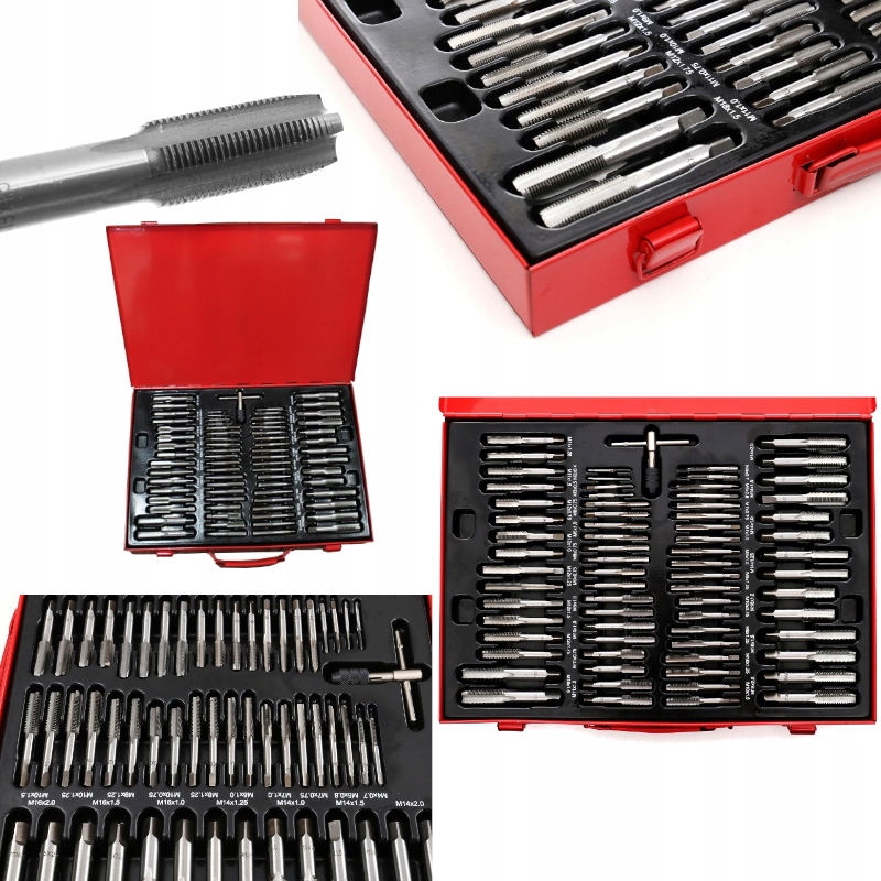 Sada závitníků 110ks KD10250 KRAFT&DELE