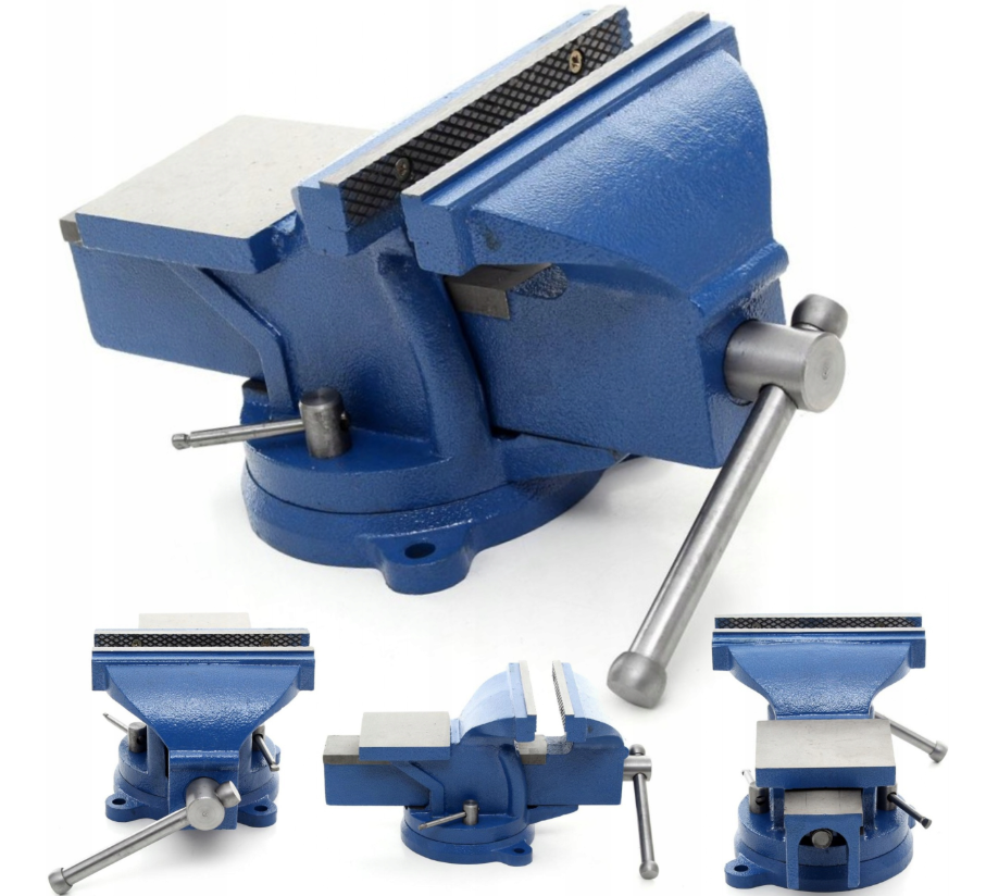 Otočný svěrák s kovadlinou 125 mm KD1102 KRAFT&DELE