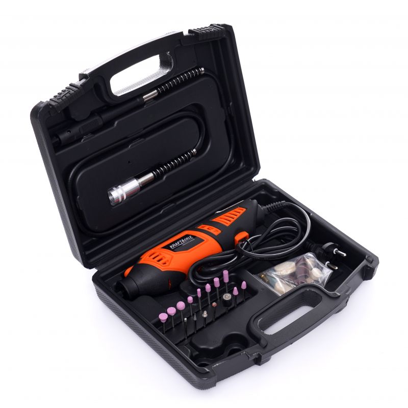 Miny přímá bruska 270W + 40 ks příslušenství KD10750 KRAFT&DELE