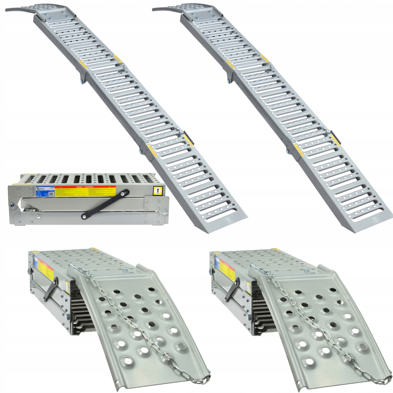 Skládací nájezdová rampa na auto 2