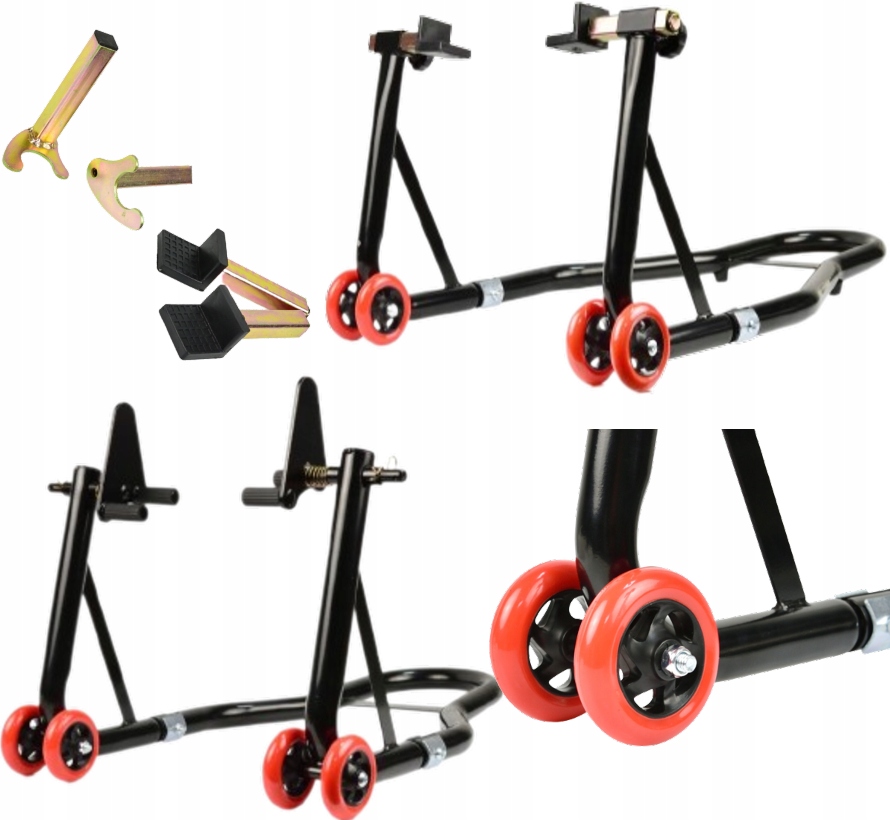 Stojan na motorku sada přední + zadní 270kg G02167 GEKO