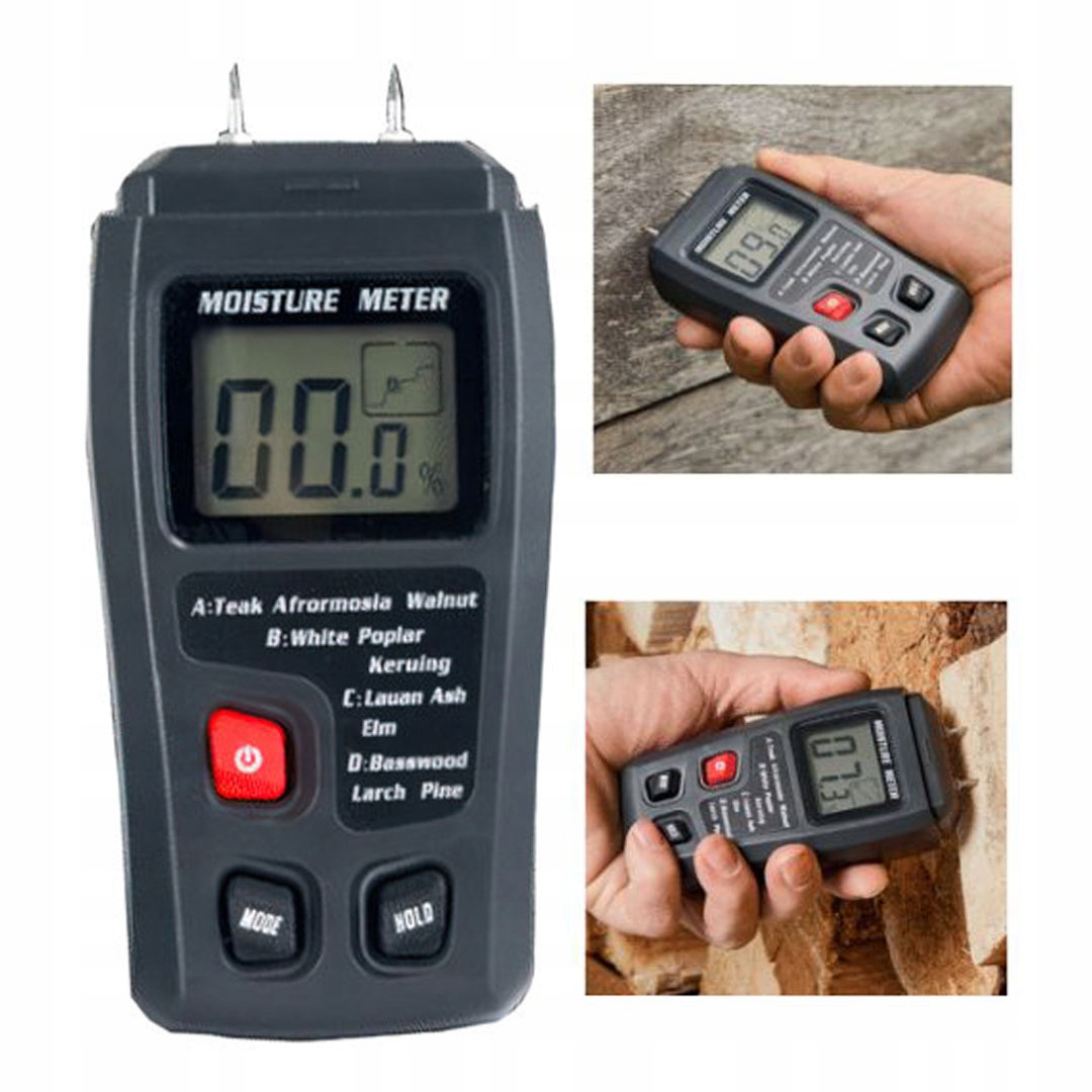 Měřič vlhkosti dřeva KD10888 KRAFT&DELE