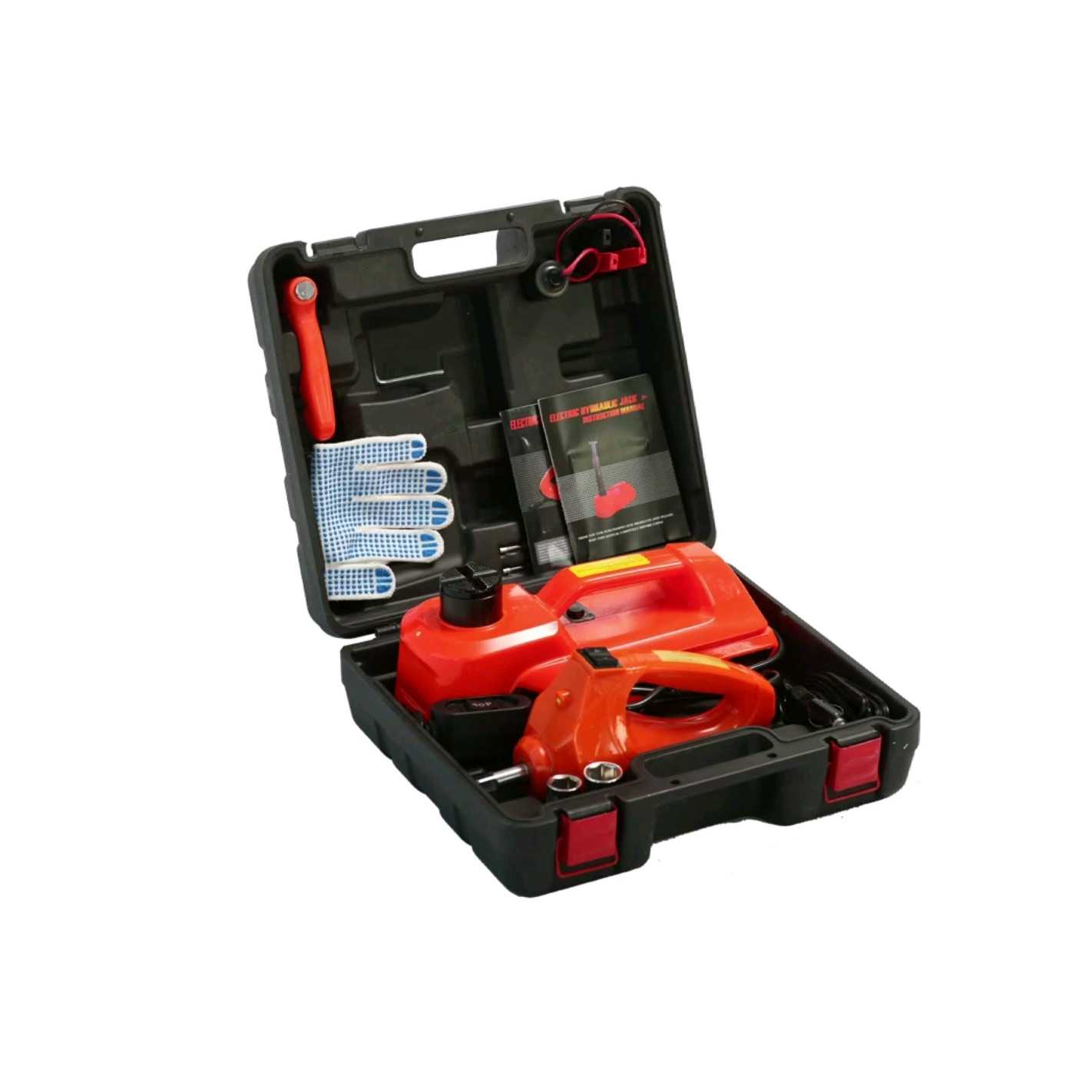 Elektrický zvedák na auto 12V s rázovým utahovákem BX477 BOXER