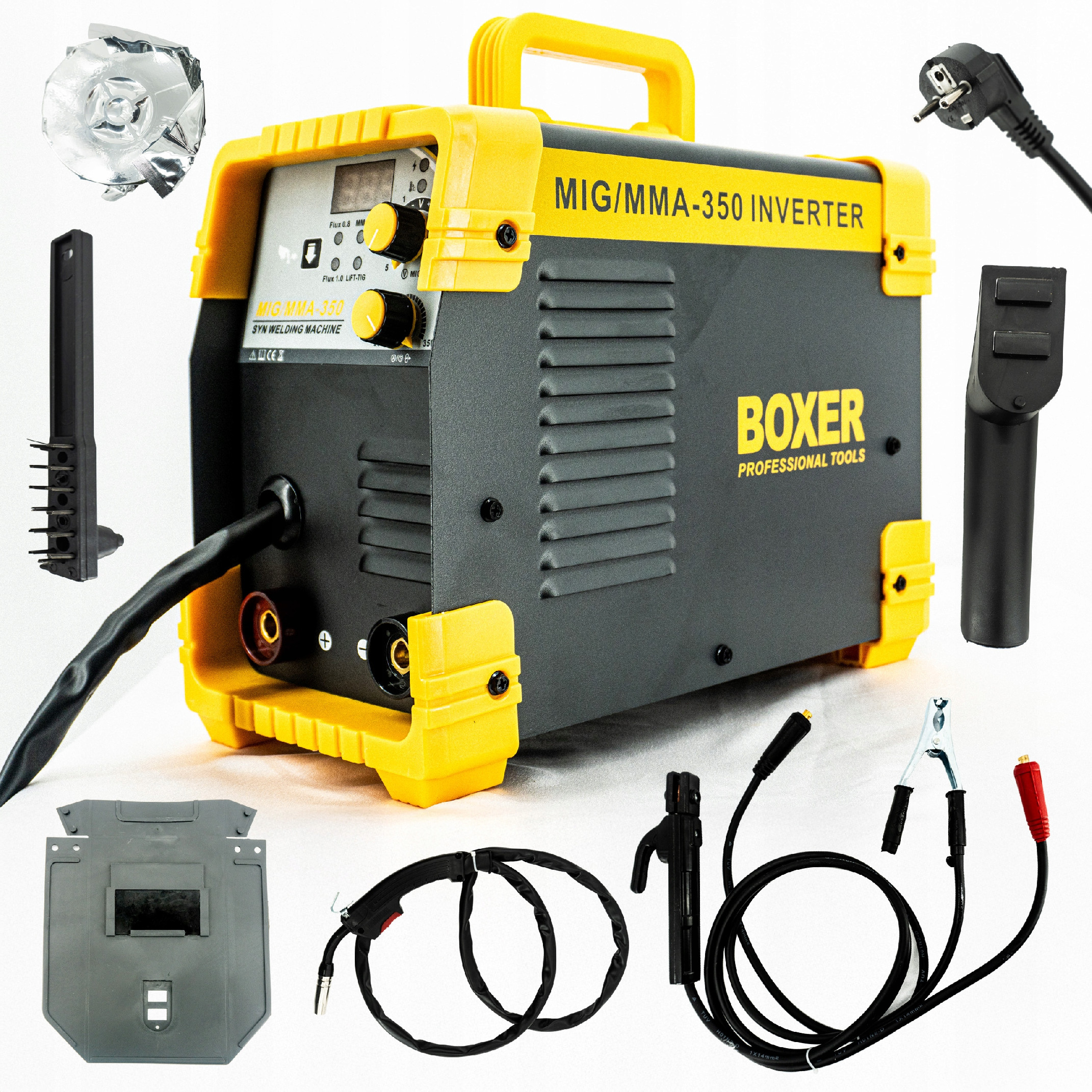 Invertorová svářečka 350A MIG/MMA SR2008 BOXER