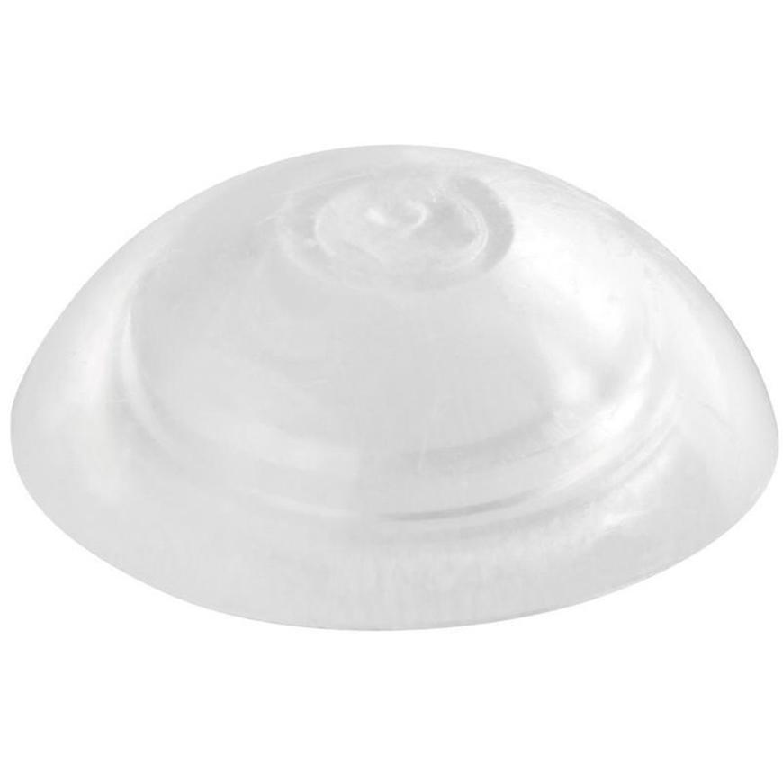 Dveřní zarážka průměr 30 mm samolepicí transparentní Walteco