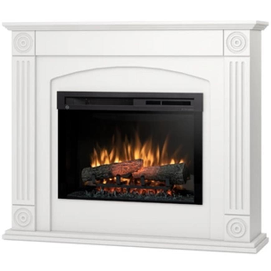 Elektrický krb Atrato 26 bílý WARMTEC