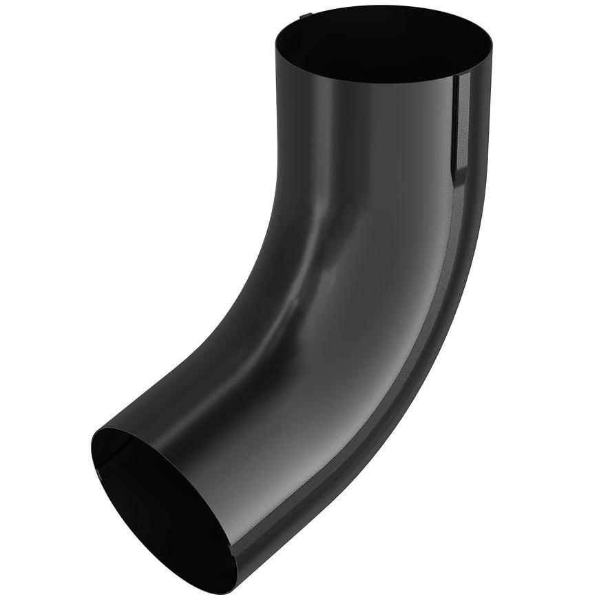 Koleno 64-149 ocel 90 mm Bryza černá RAL 9005 CELLFAST BRYZA