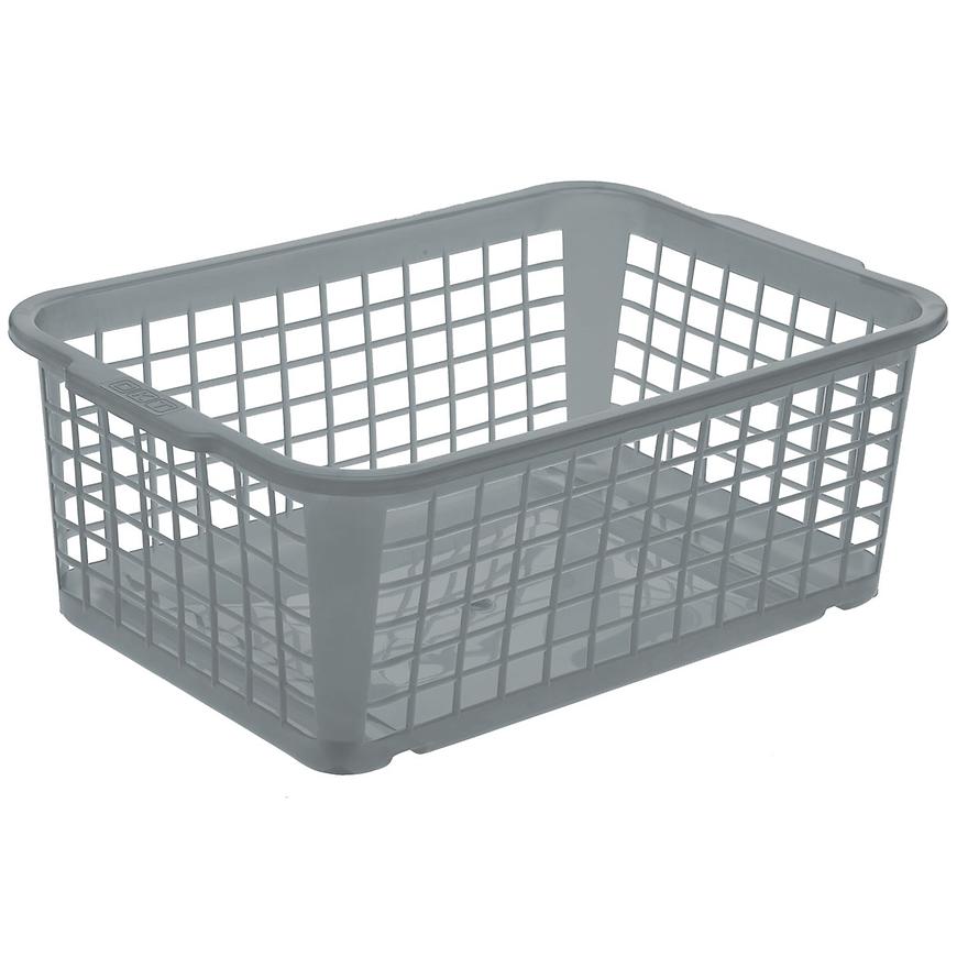 Košik velký 30x20 crystal grey Baumax