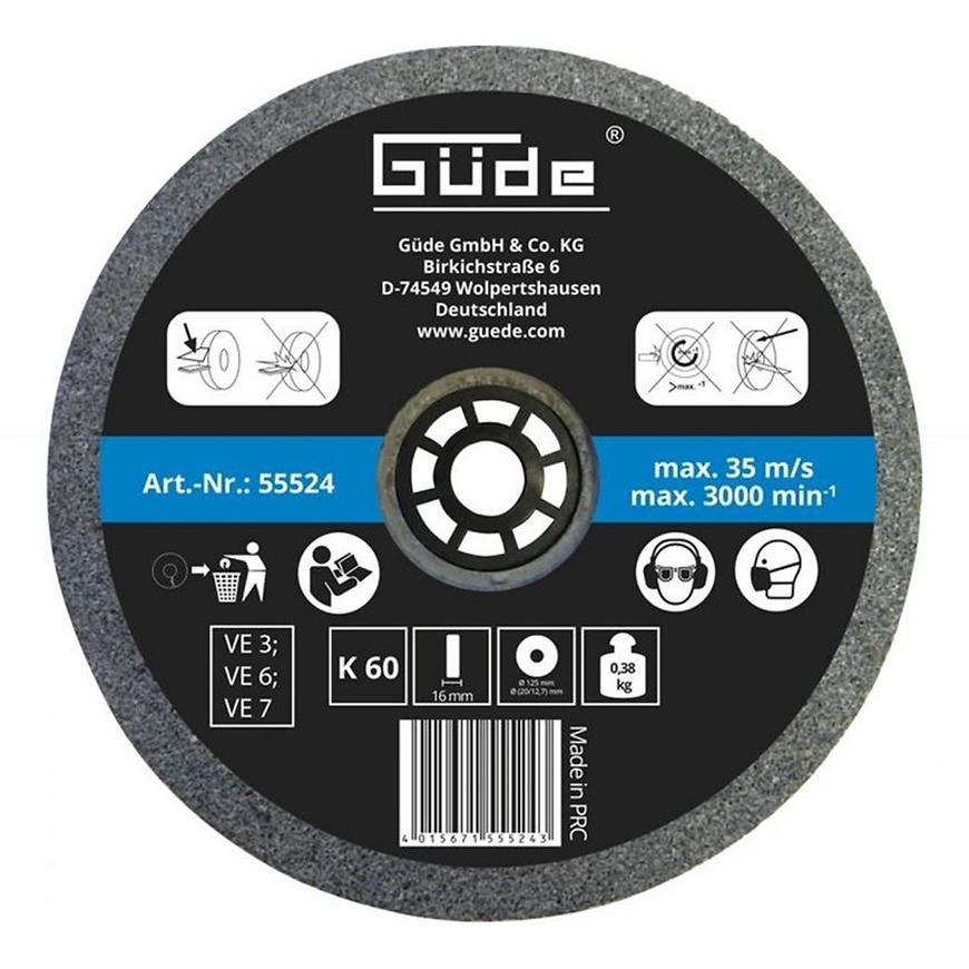 Kotouč brusný 125 mm K60 GUDE