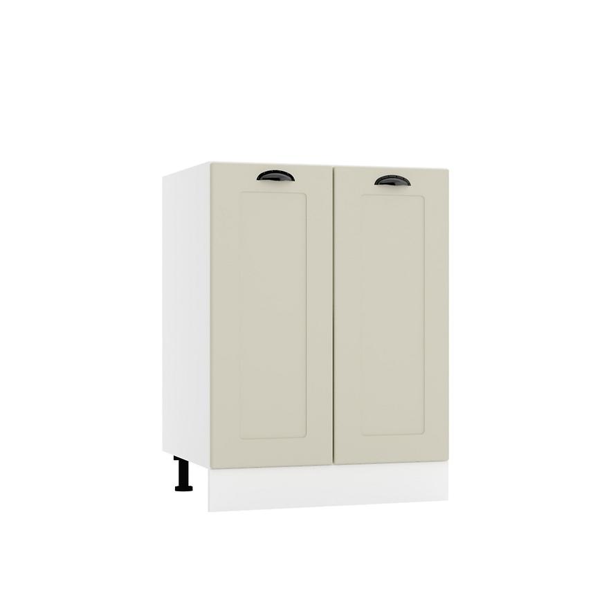 Kuchyňská skříňka Adele D60 caffe mat/bílá Baumax